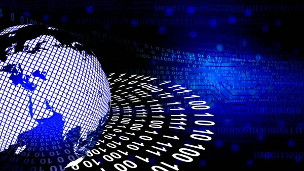 ikili kodlu soyut arkaplan