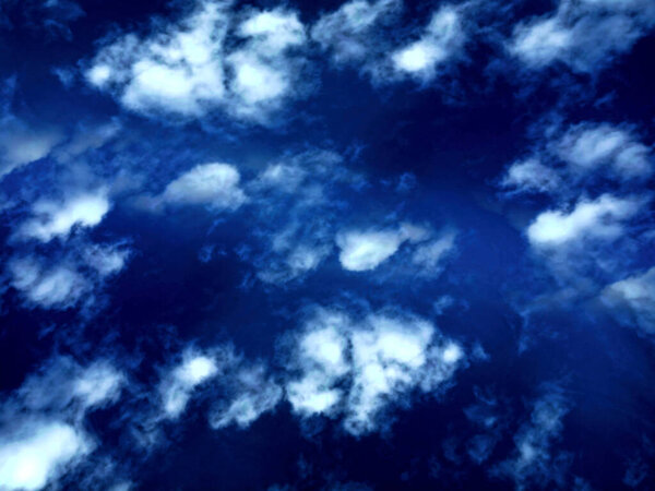 Sky with clouds, cloudscape