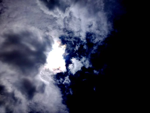 Cielo Con Nubes Paisaje Nublado —  Fotos de Stock