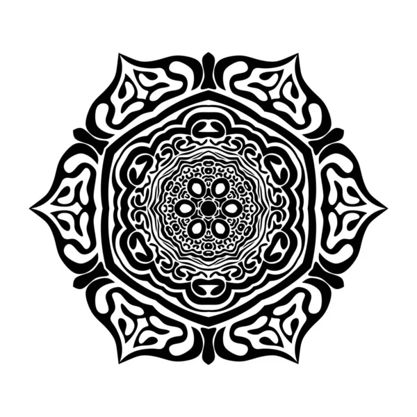 Mandala Ornament Vector Illustration — Fotografia de Stock
