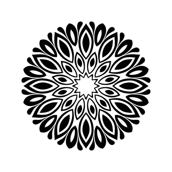 Mandala Patroon Vectorillustratie — Stockfoto