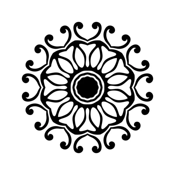 Vector Ilustración Ornamento Mandala —  Fotos de Stock