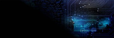 Siber devre gelecekteki teknoloji kavramı