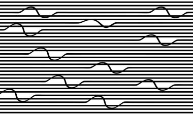 soyut geometrik dikişsiz desen, vektör illüstrasyonu