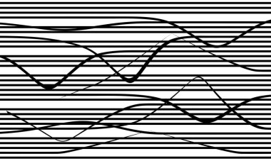 Eğik siyah çizgileri olan pürüzsüz desen