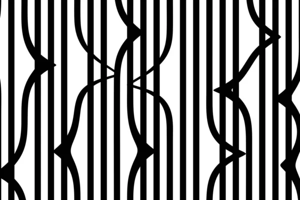 Seamless Pattern Oblique Black White Lines — Stock Photo, Image