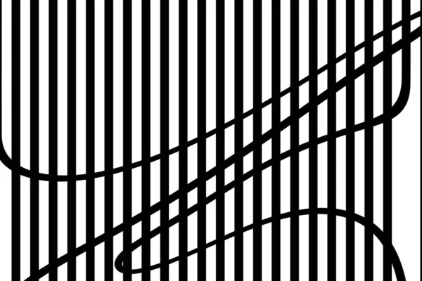 Abstract Geometric Background Monochrome Texture Black White Textured — ストック写真
