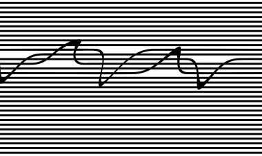 Çizgiler ve noktalarla soyut arkaplan