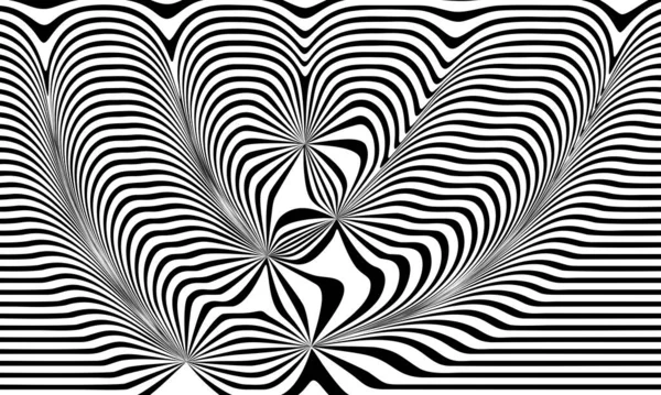 Siyah ve beyaz çizgili soyut arkaplan