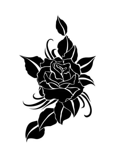 Güzel bir çiçek deseninin vektör çizimi