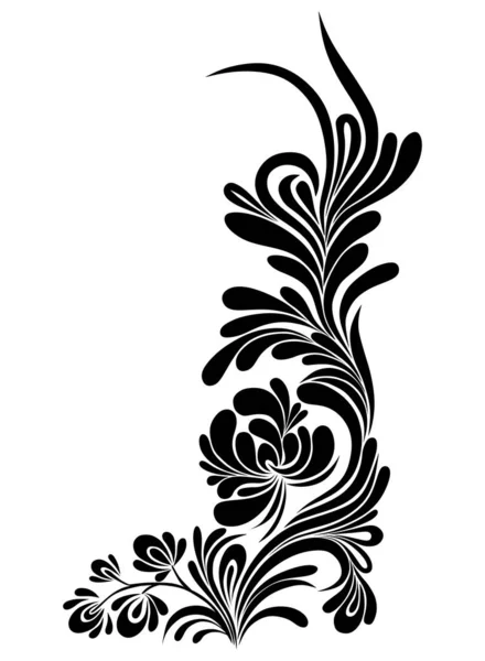 Vector Illustratie Van Bloemen Ornament — Stockfoto