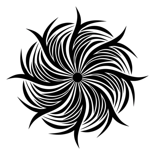 Mandala Abstract Flower Pattern Vector Illustration — Fotografia de Stock