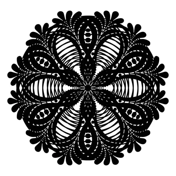 Mandala Ornament Vector Illustration — Photo