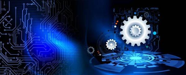 Çarklar ve dişli çarklarla soyut bir arka plan. teknoloji kavramı.