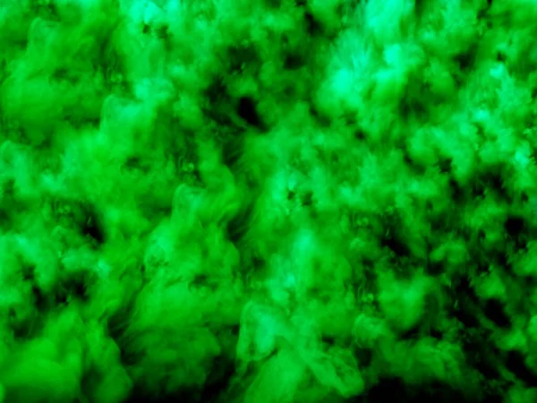 Elvont Háttér Zöld Fehér Füst — Stock Fotó