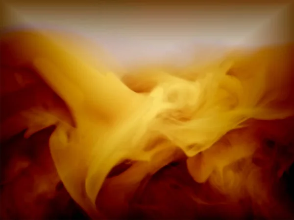 Абстрактный Фон Разноцветного Дыма Воде — стоковое фото
