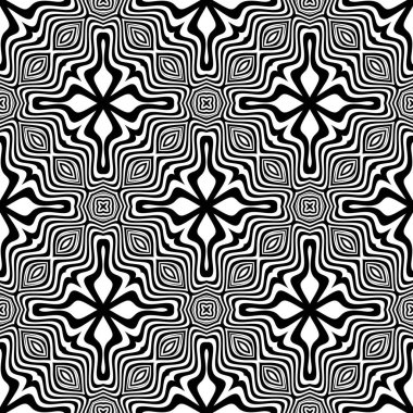 Kusursuz tek renkli geometrik desen dizaynı. Soyut arkaplan. vektör sanatı