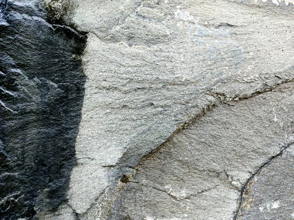 Textura Pedra Fundo Grande Pedaço Ferro Asfalto — Fotografia de Stock