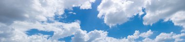 panorama gökyüzü ve bulut güzel arkaplan