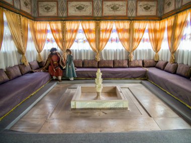Bahşisaraj, Kırım - 18 Eylül 2020: Han 's Palace, Bakhchisarai, Kırım