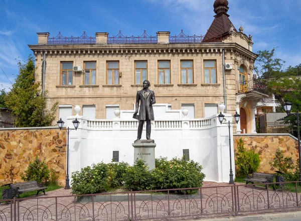 Bahchisaraj Crimea Septiembre 2020 Monumento Pushkin Ciudad Bakhchisarai Crimea —  Fotos de Stock