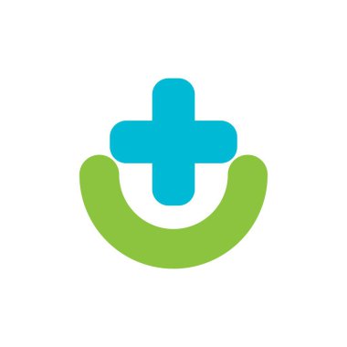 Sağlık Tıbbi Logosu vektör illüstrasyon tasarımı