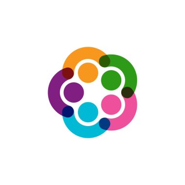 Evlat Edinme ve Toplum Bakımı Logo şablonu vektörü