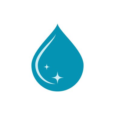 su damlası Logo Şablonu vektör çizimi tasarımı