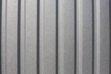 Gri kıvrımlı metal zemin ve doku yüzeyi veya çeliği galvanize et, metal alüminyum kaplama dokusu.