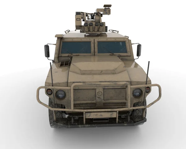 Armado Armadura Blindado Exército Ataque Automóvel Automotivo Carro Desenho Animado — Fotografia de Stock