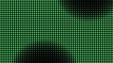 Üretken gerçek zamanlı sanat. Ekran medyası teknolojisi. Şifre, dijital yaratıcılık. Soyut video gezisi kodlanıyor. Ağ LCD görüntüsü. Noktalar dizisi. Boyut boyutu farklı delik alanı ölçeklendir.