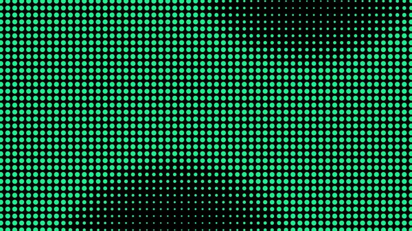 Üretken gerçek zamanlı sanat. Ekran medyası teknolojisi. Şifre, dijital yaratıcılık. Soyut video gezisi kodlanıyor. Ağ LCD görüntüsü. Noktalar dizisi. Boyut boyutu farklı delik alanı ölçeklendir.