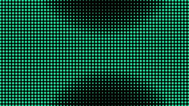 Üretken gerçek zamanlı sanat. Ekran medyası teknolojisi. Şifre, dijital yaratıcılık. Soyut video gezisi kodlanıyor. Ağ LCD görüntüsü. Noktalar dizisi. Boyut boyutu farklı delik alanı ölçeklendir.