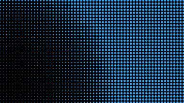 Üretken gerçek zamanlı sanat. Ekran medyası teknolojisi. Şifre, dijital yaratıcılık. Soyut video gezisi kodlanıyor. Ağ LCD görüntüsü. Noktalar dizisi. Boyut boyutu farklı delik alanı ölçeklendir.