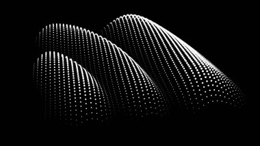 Sinüzoidal formül bozulması sinüs dalgası ve dalga formu. Üç boyutlu koordinatlardaki üç boyutlu fonksiyon uzayının grafiği. Bilim basit ayrıntılı ses damlası arkaplanı