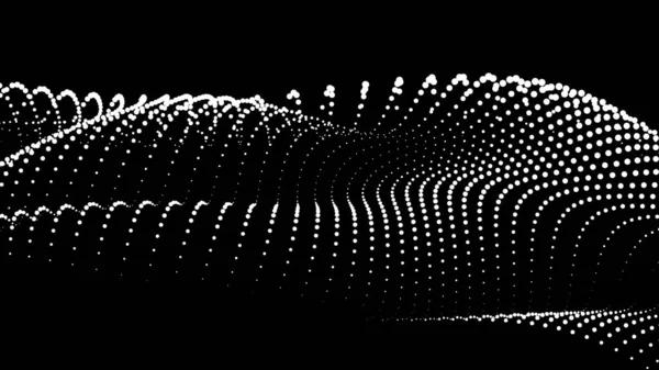 Нескінченне Море Інформації Витончені Криві Гладких Хвиль Пагорбів Сексуальні Форми — стоковий вектор