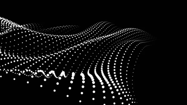 Шаблон Потоку Математики Презентації Світло Випромінювальні Лінії Висвітлюють Регулярність Просторі — стоковий вектор