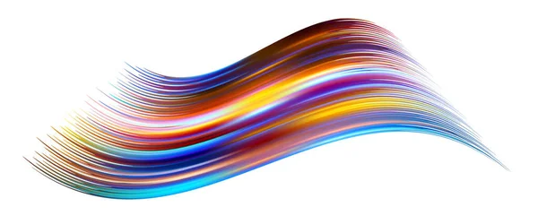 Цветная Абстрактная Скрученная Флюидная Форма Тёмном Фоне Современный Дизайн Жидкости — стоковый вектор
