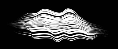 Beyaz arka planda beyaz akış fırça darbeleri beyaz politika demetleri. Soyut dağınık lifler. Vektör illüstrasyon girdabı bulanıklığı. Boya kalemleri ve tebeşir boyası, iplik, saç ve demet..