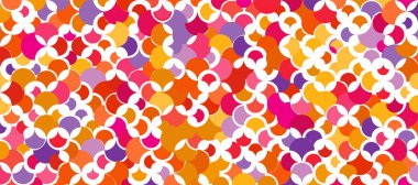 Kusursuz geometrik menekşe mor desenli. Yuvarlak çizgileri olan kamuflaj fayansları. Renkli bir arka plan baskısı ya da web tasarımı. Dalgalı fayans ağı. Renkli kenetlenme ölçekleri squama vektör resimlemesi