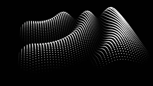 Sinusoidal Formula Distortion Sine Wave Waveform Graph Function Space Three — Vetor de Stock