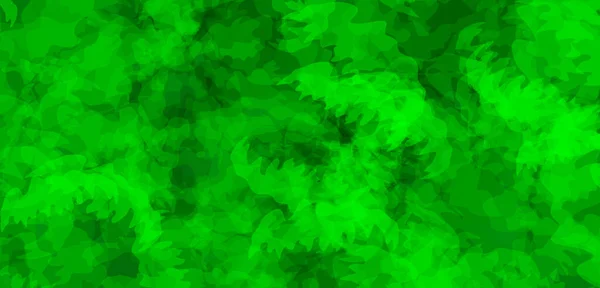Векторно Зеленые Листья Солнечном Фоне — стоковый вектор