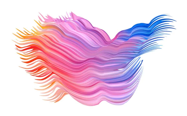 Tüylü çimen yaprakları ya da kıllar. Kuru boya kokusu, rüzgarda dalgalanan çizgiler. Renkli fırça darbesi. Gerçekçi ses dalgası. Beyaz arkaplanda izole edilmiş sıvı boya şekli.