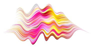 Tüylü çimen yaprakları ya da kıllar. Kuru boya kokusu, rüzgarda dalgalanan çizgiler. Renkli fırça darbesi. Gerçekçi ses dalgası. Beyaz arkaplanda izole edilmiş sıvı boya şekli.