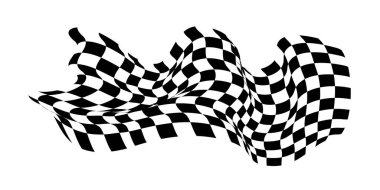 Damalı bayrak. Yarış pistinden sinyal geliyor. sunumlar için arkaplan ve sayfaları başlat