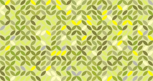 Nahtlose Geometrische Khaki Tarnung Grün Gelb Muster Tarnkacheln Mit Abgerundeten — Stockvektor