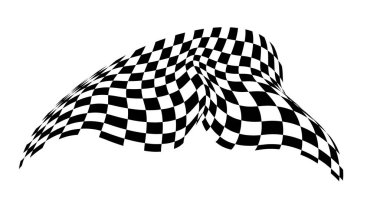 Damalı bayrak. Yarış pistinden sinyal geliyor. sunumlar için arkaplan ve sayfaları başlat