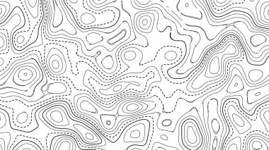 Topografik harita arkaplanı. Şebeke haritası. Soyut vektör illüstrasyonu.