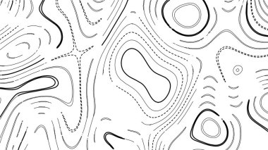 Topografik harita arkaplanı. Şebeke haritası. Soyut vektör illüstrasyonu.