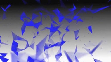 Ağ bağlantısı yapısı. Büyük veri. Noktalar ve doğrular birleştiriliyor. Soyut teknoloji geçmişi. 3D görüntüleme. 4k animasyon.